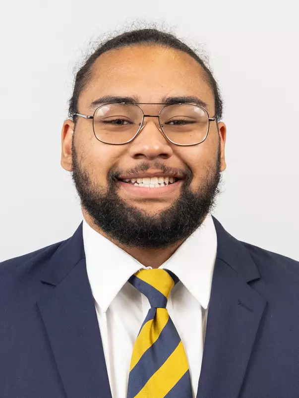 July 15, 2025; Berkeley, California, USA; Football: California Headshots - Jerseys at California Memorial Stadium. Tyson Ruffins (Photo credit: Al Sermeno/KLC fotos)