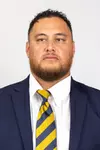 July 31, 2025; Berkeley, CA, USA; Cal Football Headshots at Memorial Stadium. Famika Anae (Photo credit: Al Sermeno/KLC fotos)
