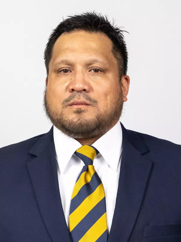 July 31, 2025; Berkeley, CA, USA; Cal Football Headshots at Memorial Stadium. Sione Ta'ufo'ou (Photo credit: Al Sermeno/KLC fotos)