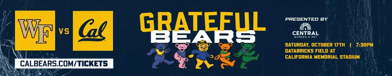 BANNER - 10/17/26 GRATEFUL BEARS WAKE FOREST