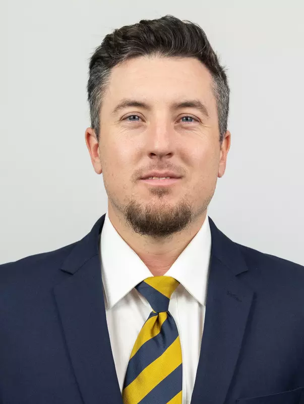 February 26, 2026; Berkeley, CA, USA; Cal Football Headshots California Memorial Stadium. (Photo credit: Al Sermeno/KLC fotos)