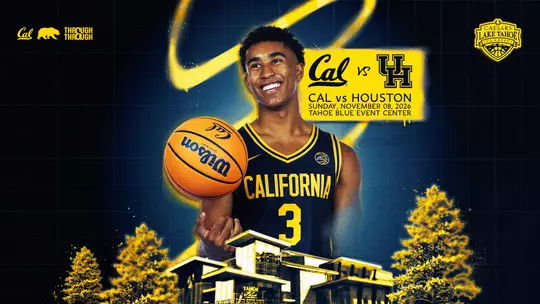 Event graphic - Cal vs. Houston at Caesars Lake Tahoe Classic
