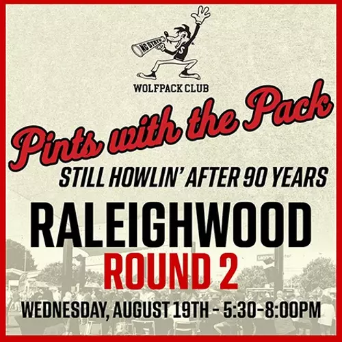 Pints with the Pack Raleigh August Event