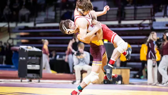 Wrestlers Hit the Mat for Maroon & Gold Intrasquad on Sunday Image