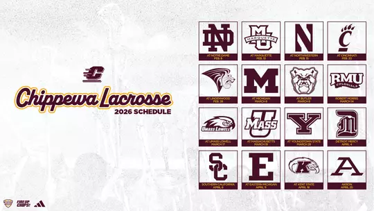 2026 Lacrosse Schedule Story Graphic