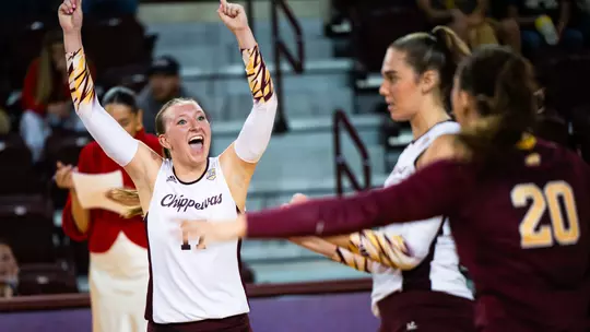 Chippewas Collect Fifth Straight Win in Sweep Over Kent State Image