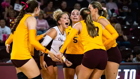 Volleyball Heads to Ypsilanti Before Returning to McGuirk Arena Image