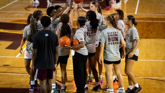 WBB Practice Group Photo