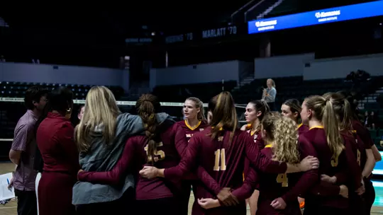 Volleyball Falls in Three at Eastern Michigan Image