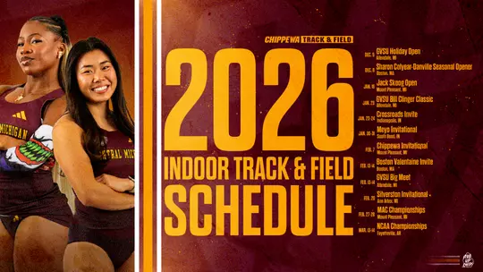 2025-26 Indoor Track Schedule