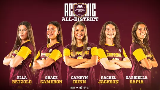 2025 Soccer CSC Academic All-District Story Graphic