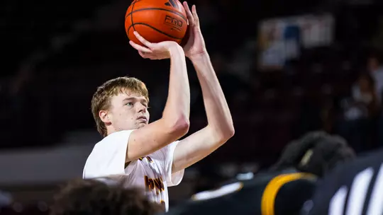 Chippewas Down Coppin State 82-59 Behind Nathan Claerbaut's Second Straight Double-Double Image