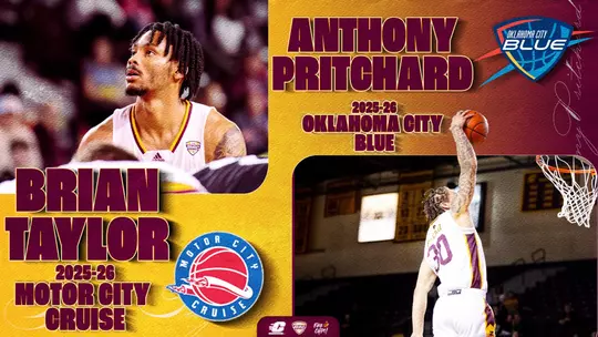 Taylor and Pritchard NBA G League Graphic