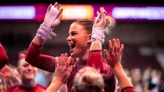 Gymnastics Team GPA ranked 19th Nationally, 16 Gymnasts earn WCGA All-America Honors Image