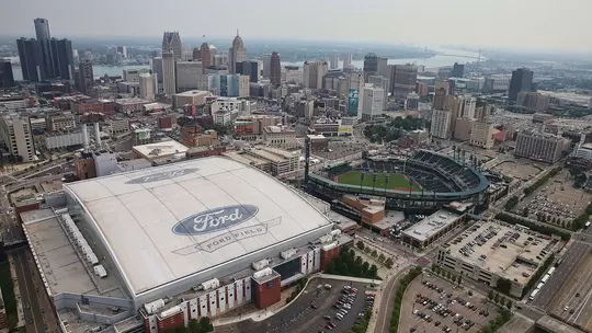 Ford Field From Above Photo