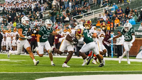Jayden Clerveaux Touchdown Run at Ohio (10/10/26)