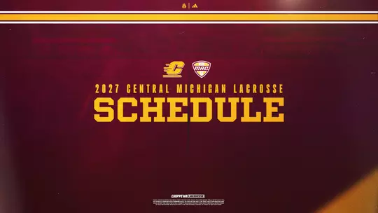 2027 Lacrosse Schedule Announcement Graphic