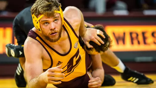 Wrestling Begins Final Regular-Season Weekend on Friday at Michigan State Image