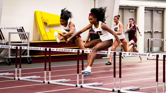 Chippewas Celebrate Successful Day at Spartan Invite Image