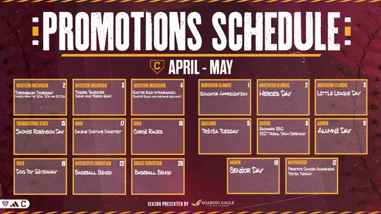 BSBL Promo Schedule