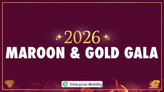 Maroon & Gold Gala 16x9 graphic