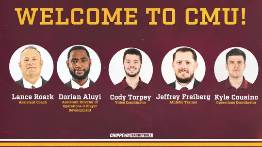 Men's Basketball Coaches Announcement Graphic