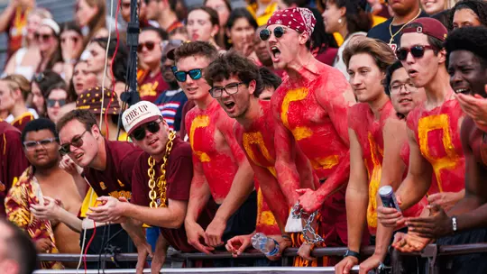 Fans cheer during Central Michigan vs Colgate football game on Saturday Sept. 12, 2026 in Mount Pleasant. (Ty Klopf/Central Michigan Football)