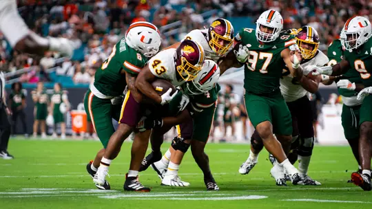 CMU Football at University of Miami (9/26/26)