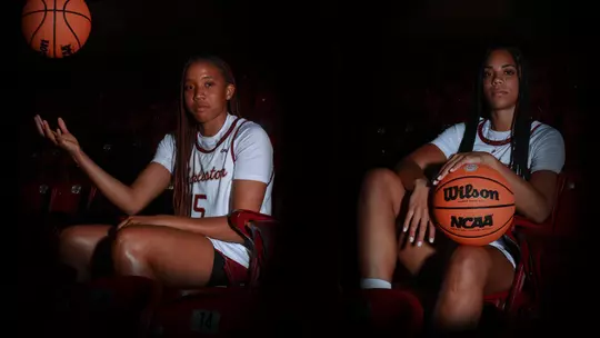 Tyja Beans and Abby Jegede Preseason CAA