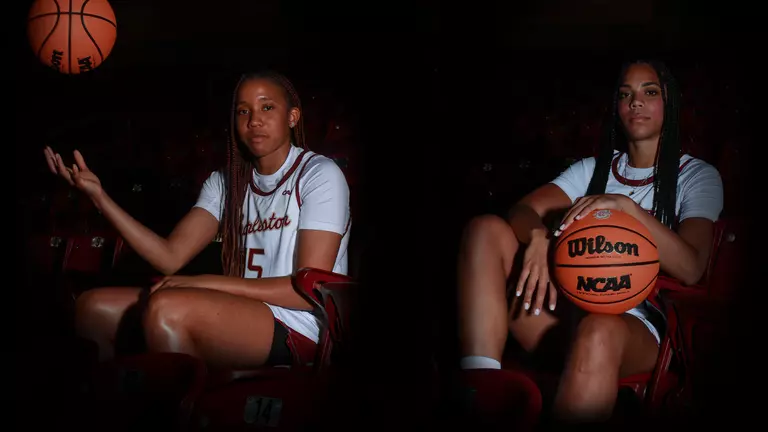 Tyja Beans and Abby Jegede Preseason CAA