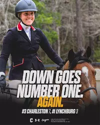 Equestrian beats no. 1 lynchburg