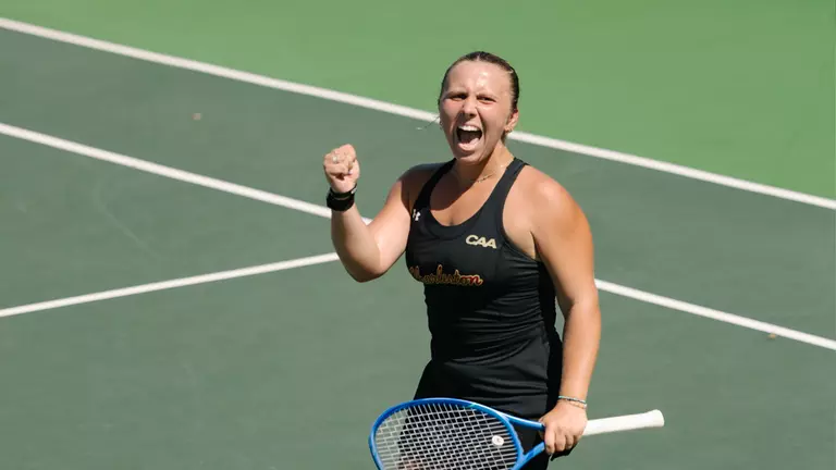 Marra Bruce celebrates victory