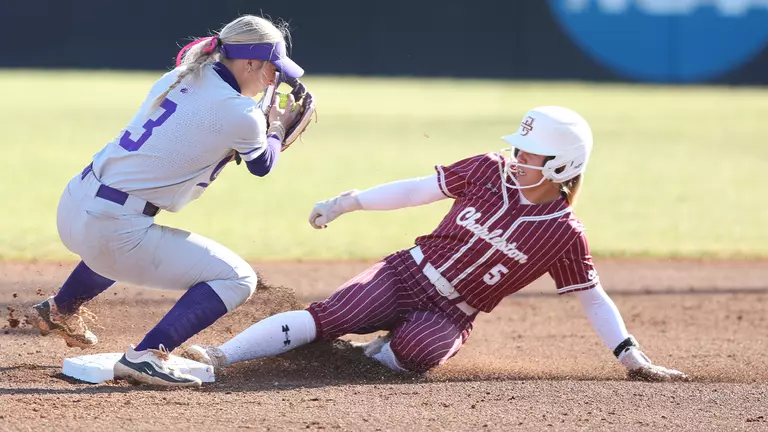 Bronwyn Conroy sliding into second
