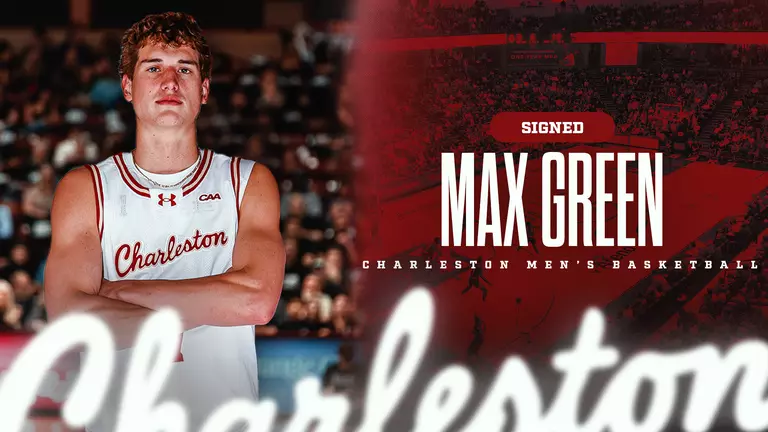Max Green Signed Charleston Basketbal