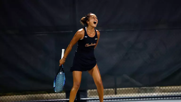 Oziera Ahmad celebrates