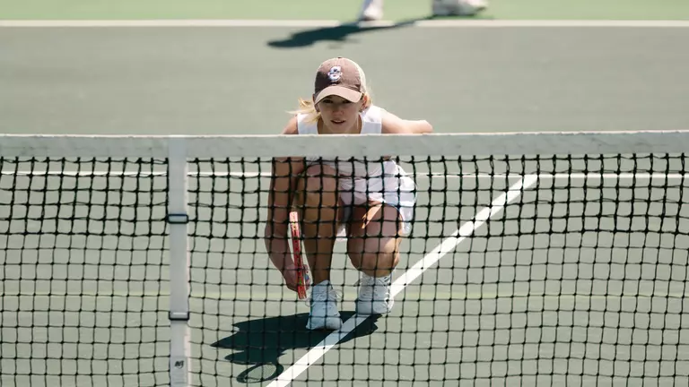 Saige Severance readies for serve