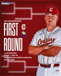 CAA Baseball Championship First Round vs. Hofstra