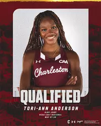 Tori-Ann Anderson NCAA Regionals Qualified