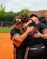 Softball Champs Slideshow Hug