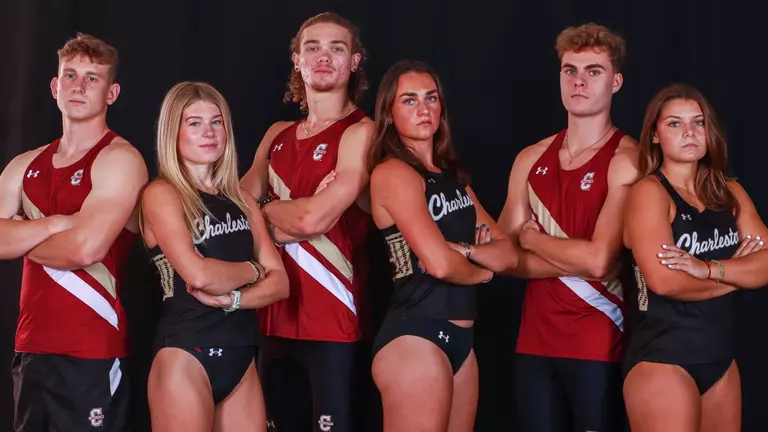 XC Captains (Andrew Fielding, Sydney Peer, Andrew Catapano, Katie O'Toole, Declan Byrne, Lauren Resnick