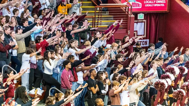 Fans at TD Arena