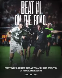 Men's Soccer Defeats No. 1 South Carolina