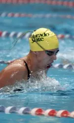 CSU Swimming Begins MWC Championships