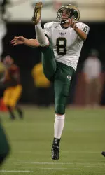 Kaylor gets his kicks out of punting