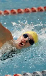 Swimming and Diving Fifth After Day Two of Championships