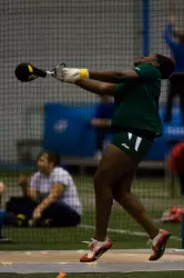 Rams win on snowy track