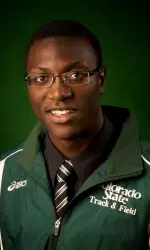 CSU track member competing for his country