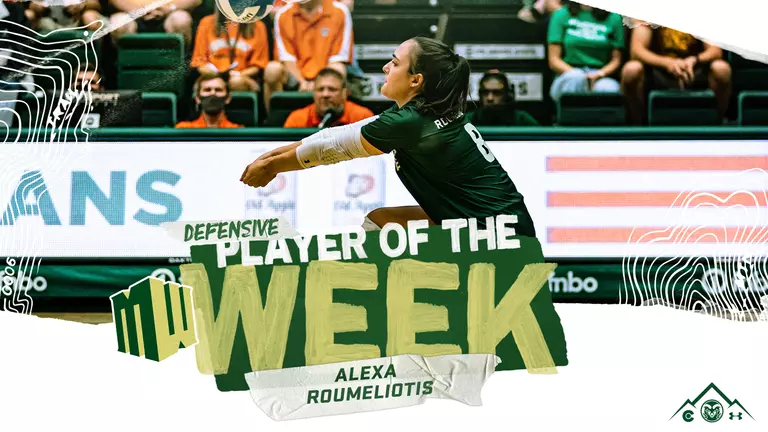 Roumeliotis Earns Third Mountain West Defensive POW