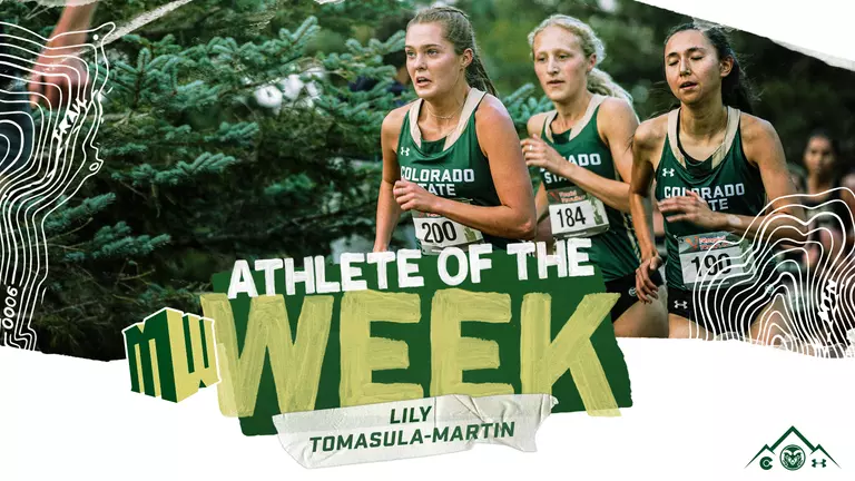 Tomasula-Martin Named Mountain West Cross Country Athlete of the Week