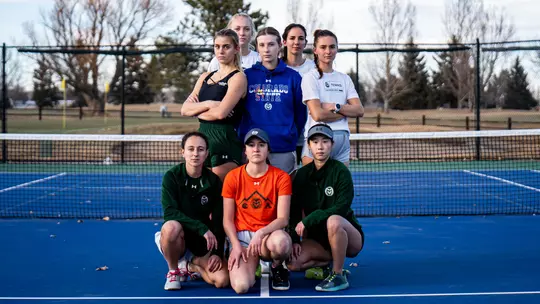 Not Knowing Exactly How Doesn't Stop Tennis Team From Supporting Teammate